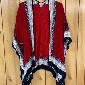 Red White & Blue Kimono